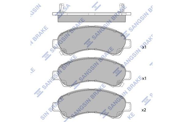 Fren Disk Balata Arka GRAP 94245