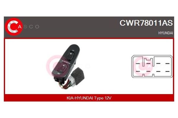 Cam Açma Düğmesi Ön Sağ SAGEM 400119