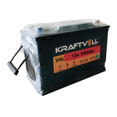 Akü (12V - 240 AH) C (518×279×240)  KRAFTVOLL 18020009