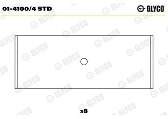 Kol Yatak (STD)  ŞAHİN KL4391001STD  3C105701D 3C105701 36105701S 03C 105 701 03C 105 701 D