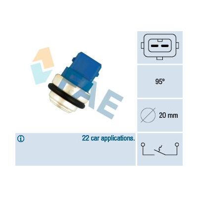 Hararet Müşürü  Volkswagen T4 Transporter P.Van/Minibüs Syncro (08.1992->2003)  FAE 35635