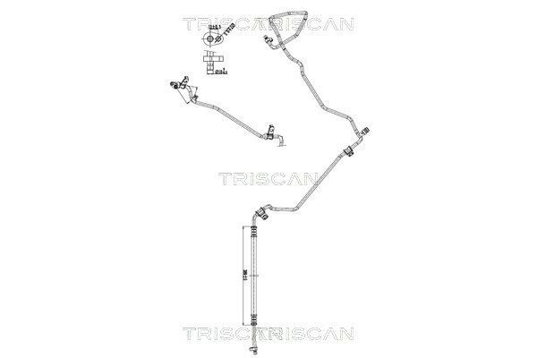 Klima Hortumu  RENAULT ORJINAL 924401416R