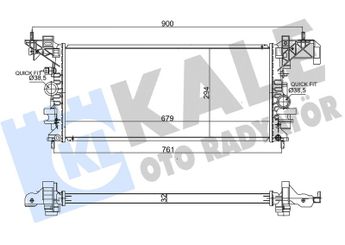 Su Radyatörü  VEKA 16-4460B  39185892 13443551 39109108