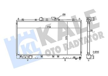 Su Radyatörü  KALE 347975  995003600 MR212454 MR281667