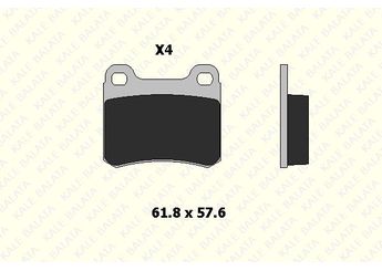 Fren Disk Balata Arka KALE BALATA 21140 157 04  