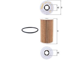 Yağ Filtresi  MAHLE OX 1138D  LR073669 JDE37128 G4D36A692AA LR0 73669