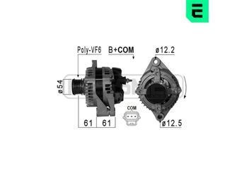 Alternatör  FIAT ORJINAL K56029574AA  K56029574AA 56029574AA P56029574AA