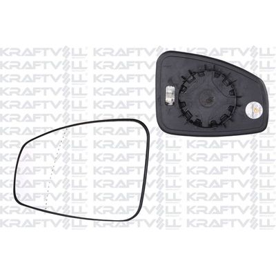 Ayna Camı Dış Sol Renault Megane III HB (10.2008->)  KRAFTVOLL 09080121