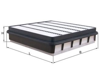 Hava Filtresi  MAHLE LX 5055  1780151020