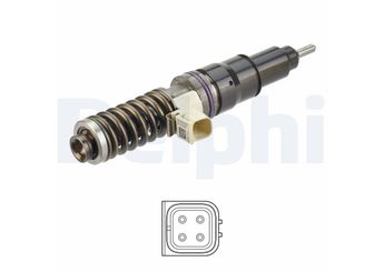 Enjektör  DELPHI BEBE4D44001-12B1  7421947757 21947757