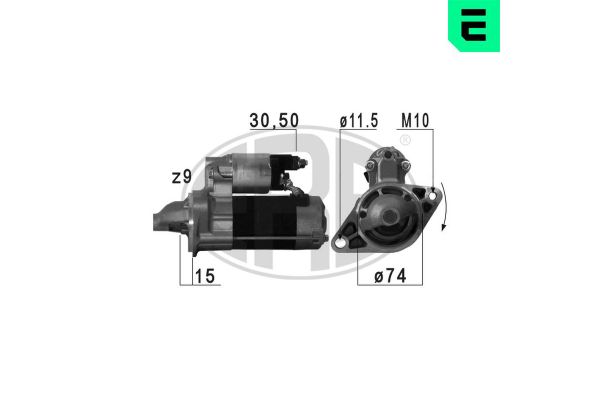 Marş Dinamosu  Toyota RAV4 (A3)(2005->)  ERA 220708A