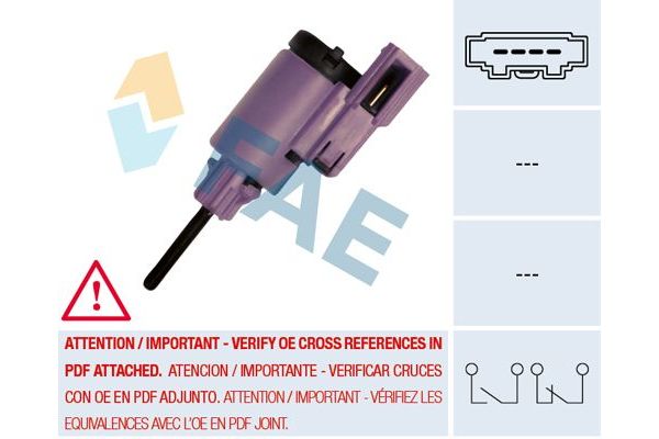 Fren Müşürü  Volkswagen Polo III 2/4 Kapı (6N2)(10.1999->2001)  FAE 24760