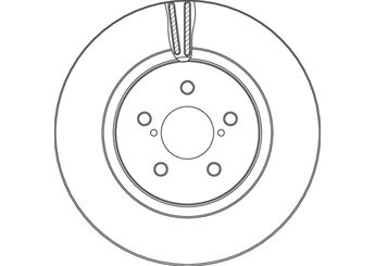 Fren Disk Ayna Ön Sağ ve Sol SUBARU ORJINAL 26300FL010  26300FL010