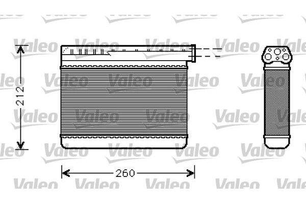 Kalorifer Radyatörü  BMW 3 Serisi Coupe (E36)(1992->)  VALEO 812240