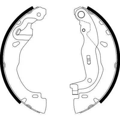 Fren Pabuçlu Balata Arka Renault Taliant (2021->)  WALBURG WBS1140