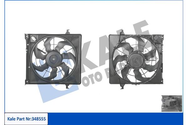 Radyatör Fan ve Motoru  MAHLE CFF 254 000P