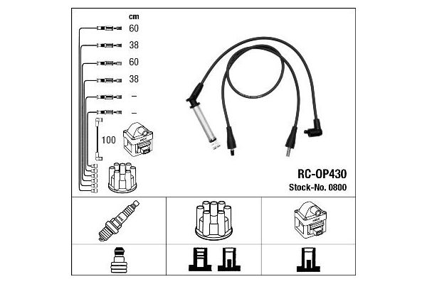 Buji Kablosu  NGK 0800