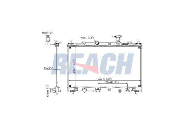 Su Radyatörü  VEKA 16-4422
