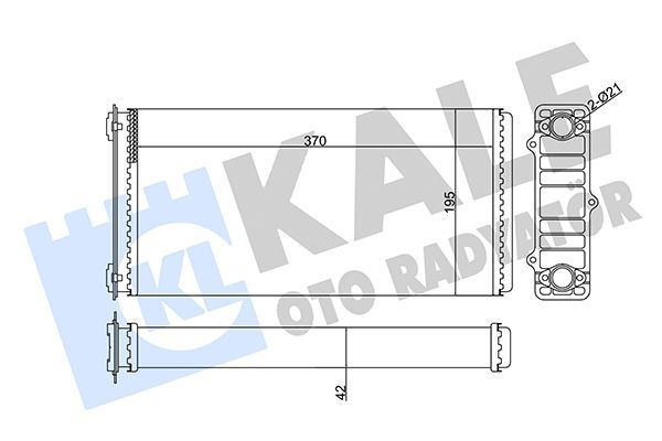 Kalorifer Radyatörü  KALE 351690