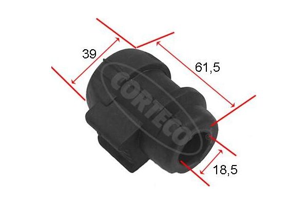 Viraj Demir Lastiği Arka CORTECO 80001465