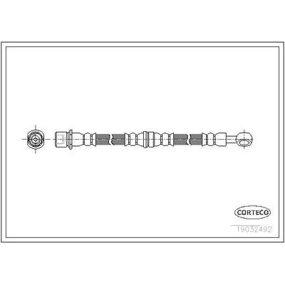 Fren Hortumu Ön Sağ Subaru Forester (S10/SF)(1997->)  SVAC 74-0117