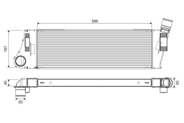 Turbo Radyatörü  VALEO 818727