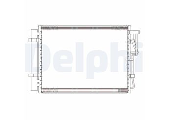 Klima Radyatörü  DELPHI CF20303  976061P200 97606-1P200