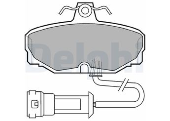 Fren Disk Balata Arka DELPHI LP557   1111283 1638880 1648236 1654837 1666624 1666716 1682360 6111149 6155610 6175343 6185119 6189769 648 6141149 6485895 85GB2M008AG 85GX2M008AG D85GB2M008AG D92GB2M008AA