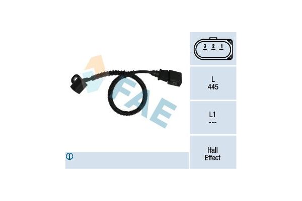 Eksantrik Devir Sensörü  Volkswagen Fox (5Z1)(04.2005->2011)  FAE 79164