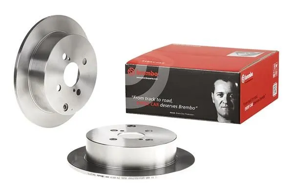 Fren Disk Ayna Arka Sağ ve Sol Toyota Corolla Combi SW (E12)(2002->)  BREMBO 08.A331.10
