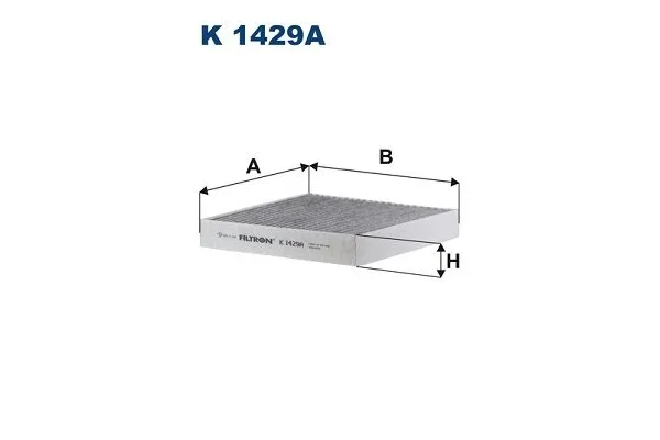 Polen Filtresi  Jaguar XJ (X351)(2009->)  FILTRON K 1429A