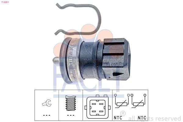 Hararet Müşürü  Suzuki Grand Vitara (JB/JT)(2005->)  FACET 7.3251