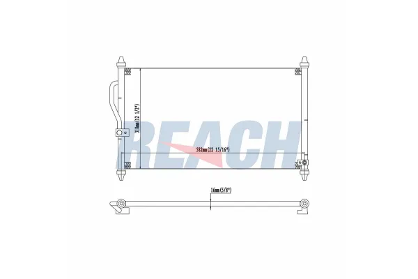 Klima Radyatörü  KRAFTVOLL 08060013