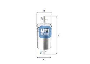 Yakıt Filtresi  MOTOCAR 6500 103  6X0201511 6X0201511B
