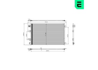 Klima Radyatörü  ERA 667396  92100BB50A 92100-BB50A
