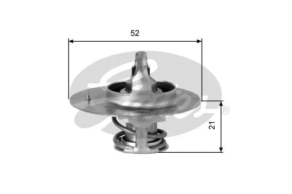 Termostat 91 °C  GATES TH03291G1