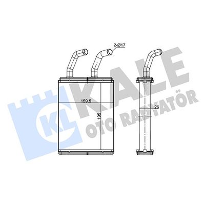 Kalorifer Radyatörü  KALE 352170