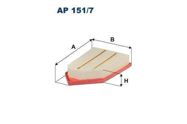 Hava Filtresi  Ford Tourneo Courier (CHQ)(2023->)  FILTRON AP 151/7