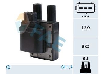 Ateşleme Bobini  TEKNOPARTS RN-BB-002  7700100589 77 00 100 589