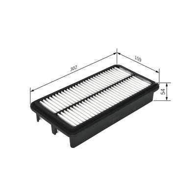 Hava Filtresi  Kia Carnival III (2007->)  BOSCH F 026 400 521