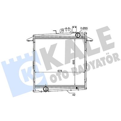 Su Radyatörü  MGA 80582