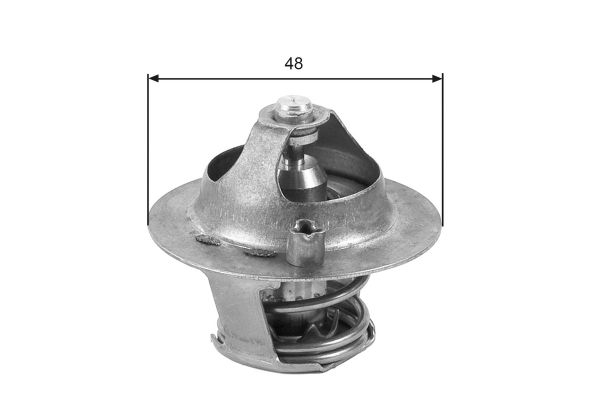 Termostat  Ford Puma (CCE)(06.1997->)  GATES TH39374G1