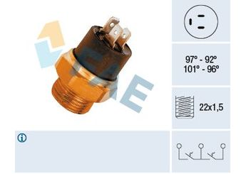 Fan Müşürü  PSA ORJINAL 126422  126422 1264.22 6001008060 60 01 008 060