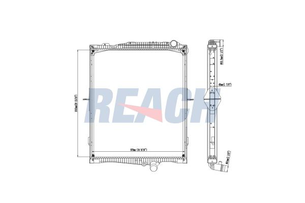 Su Radyatörü  RADISEN RR 654790