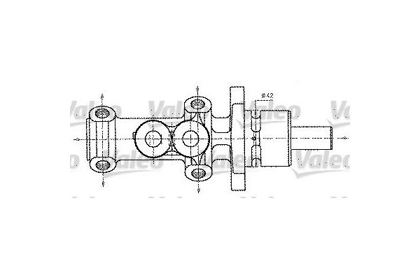 Fren Ana Merkez  Citroen Saxo (03.1996->)  VALEO 402227