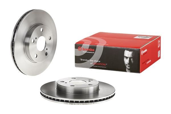 Fren Disk Ayna Ön Sağ ve Sol Toyota Corolla (E15)(2006->)  BREMBO 09.A864.14