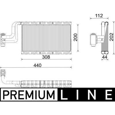 Klima Radyatörü  MAN ORJINAL 81619206043
