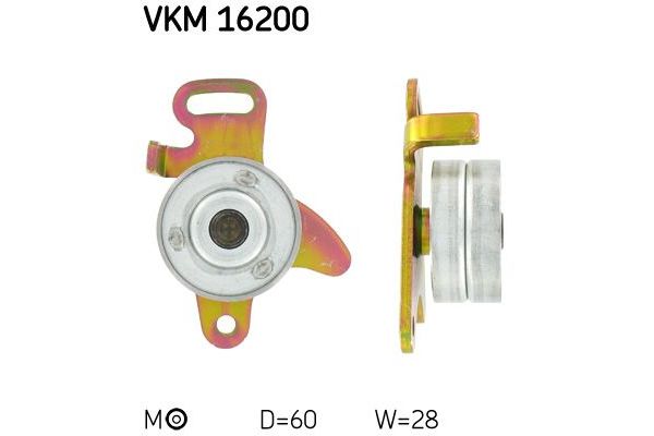 Triger Gergi Rulmanı  Citroen CX 5 Kapı (07.1985->)  SKF VKM 16200