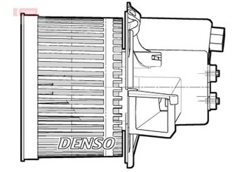 Kalorifer Motoru  DENSO DEA09062  DEA09062 77362538