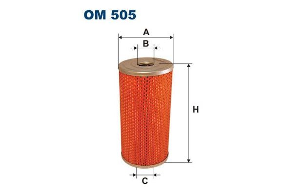 Yağ Filtresi  FILTRON OM 505